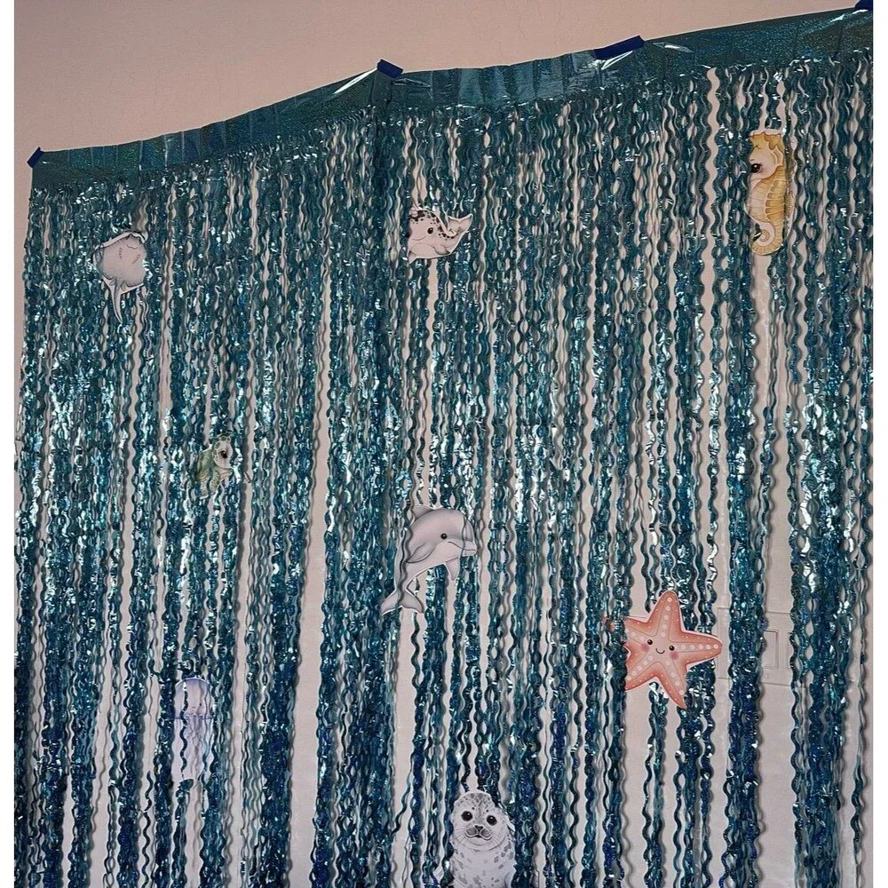 Under the Sea / Ocean Birthday Party Decorations Theme Girl Baby Shower Banner